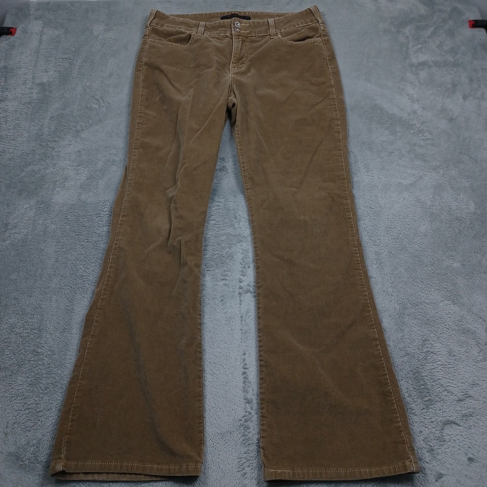 Levis 526 Jeans Womens 12 Brown Corduroy Slim Bootcut Casual Y2K Pockets